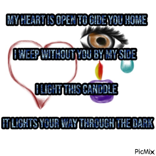 canddle in my heart - darmowe png