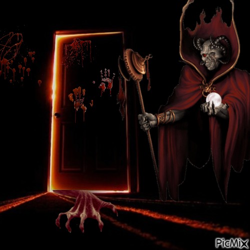 Scary Doorway - бесплатно png