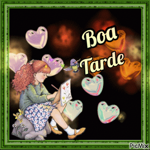 Boa tarde - Бесплатный анимированный гифка