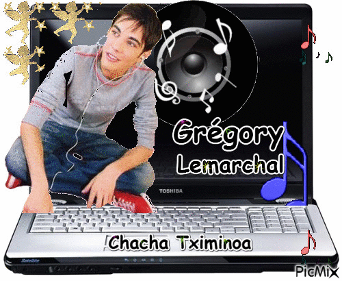 Grégory Lemarchal - Безплатен анимиран GIF