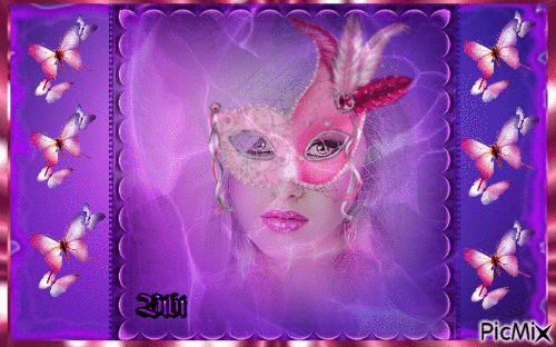 Pink & Purple - GIF เคลื่อนไหวฟรี