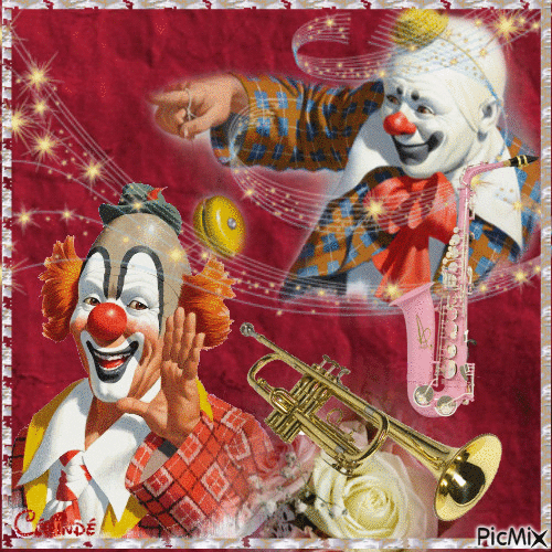 Clown - Darmowy animowany GIF