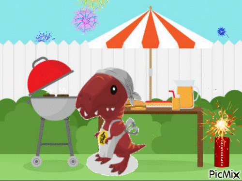 4th of July BBQ - Free animated GIF