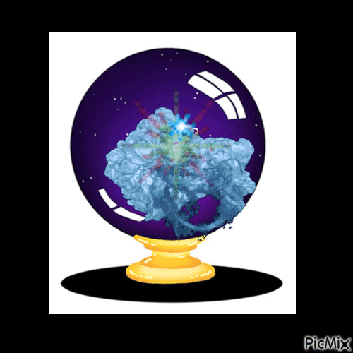 blue poof - Ingyenes animált GIF