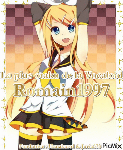 Vocaloid Romain1997 - Besplatni animirani GIF