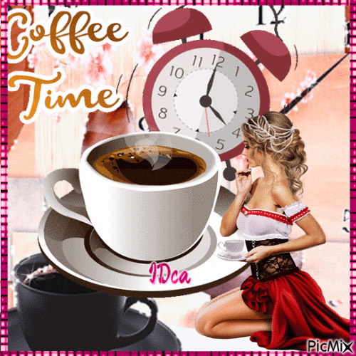 Coffee time - Бесплатни анимирани ГИФ