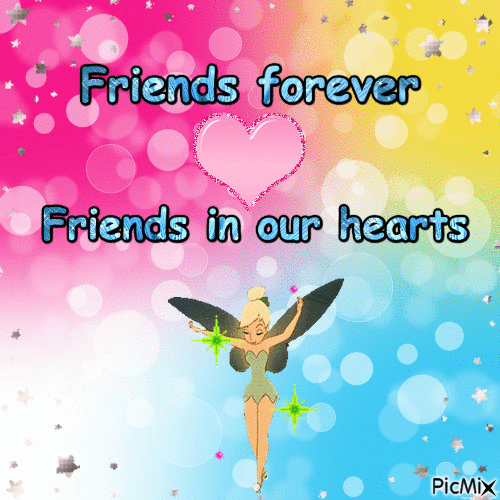 Friends Forever - GIF animé gratuit