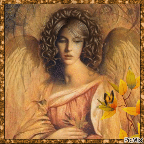 Un ángel en la tierra - Безплатен анимиран GIF