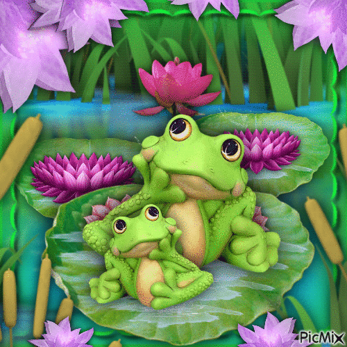 Frog-RM-06-17-23 - Darmowy animowany GIF