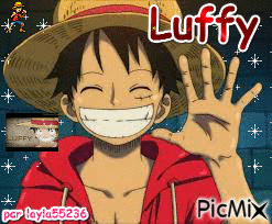 luffy avatar - Gratis animerad GIF