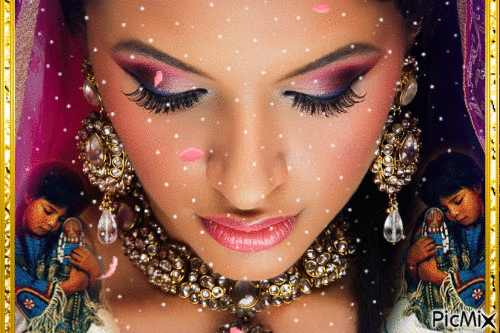 beauté indienne - Ilmainen animoitu GIF