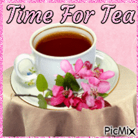 Time For Tea - Gratis animeret GIF