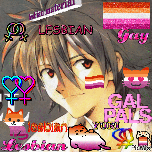 kaworu nagisa lesbianism - 免费动画 GIF
