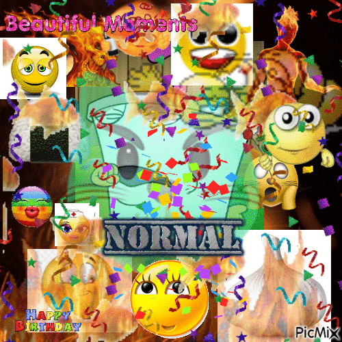 cute and normal - Бесплатни анимирани ГИФ