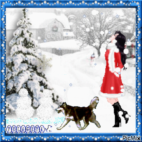 конкурс "The beauty of the snow" - Darmowy animowany GIF
