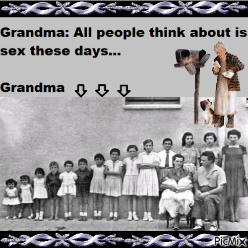 Grandmother - Безплатен анимиран GIF