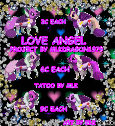 LOVE ANGEL - Бесплатни анимирани ГИФ