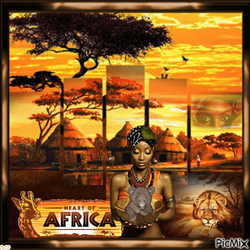Africa - Zdarma animovaný GIF