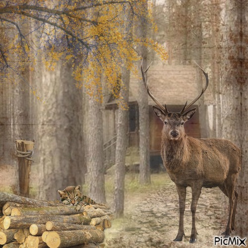 Im Wald - In the forest - gratis png