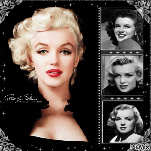 Marilyn Monroe - Animovaný GIF zadarmo