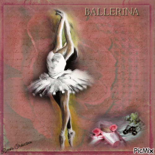 Concours : Femme ballerine - Darmowy animowany GIF