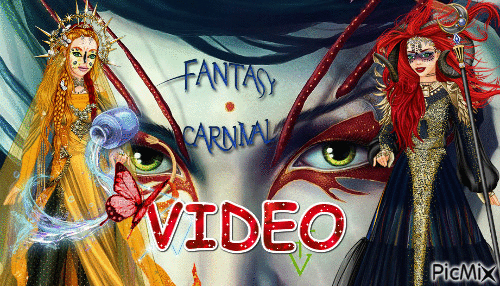 Carnevale Fantasy - GIF animado gratis