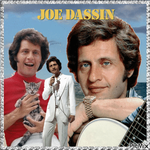 Joe Dassin - GIF animé gratuit