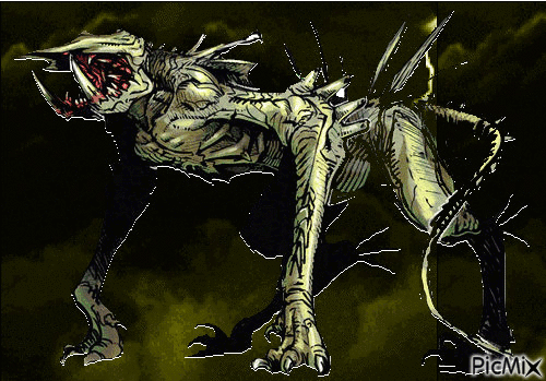 Meowchat Monster - Animovaný GIF zadarmo