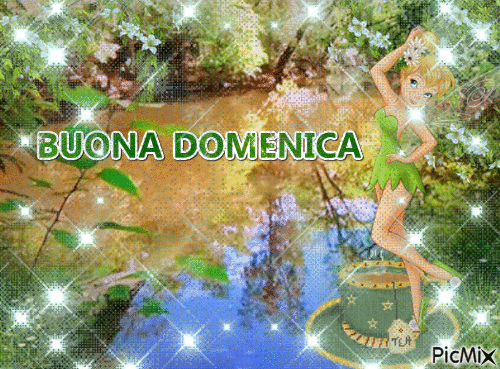 BUONA DOMENICA - Zdarma animovaný GIF