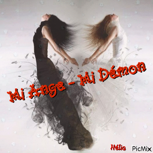 Mi ange - mi démon - Darmowy animowany GIF