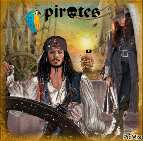 Pirates - Animovaný GIF zadarmo