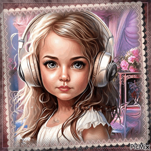 A pequena Clara - Darmowy animowany GIF