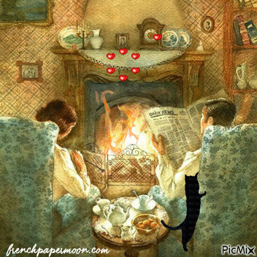 Fireplace - Ingyenes animált GIF