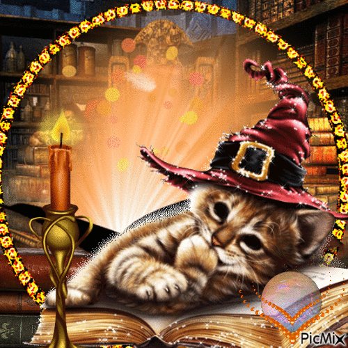 ☆☆ MAGIC CAT ☆☆ - Bezmaksas animēts GIF