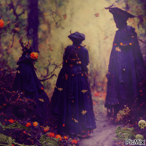 WITCHES COVEN - Free animated GIF