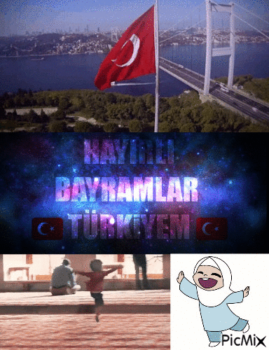 HAYIRLI BAYRAMLAR TÜRKiYEM - Free animated GIF