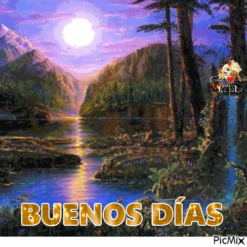 SALUDO DE BUENOS DIAS - GIF animate gratis