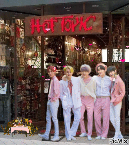 txt in a shopping spree !! - 無料のアニメーション GIF