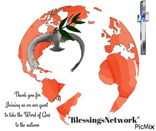 Global Blessings - GIF animé gratuit