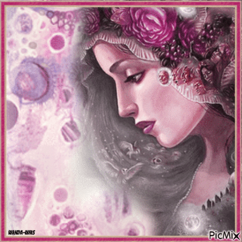 Woman-female-pink - Δωρεάν κινούμενο GIF