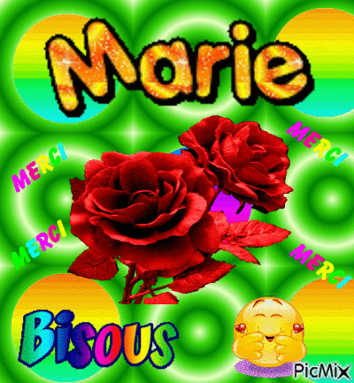 MARIE - Gratis animerad GIF