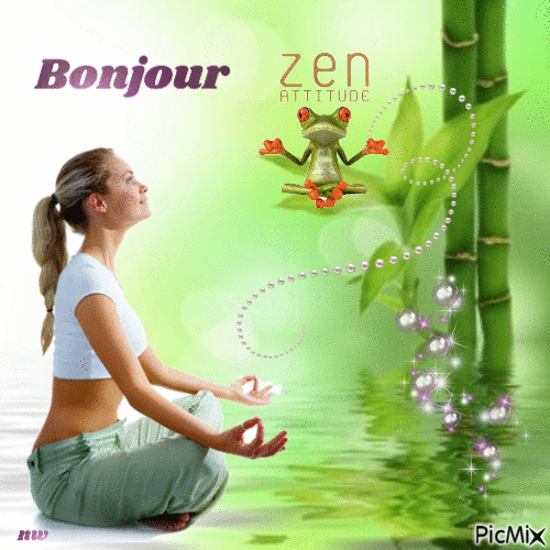 Zen - GIF animado grátis