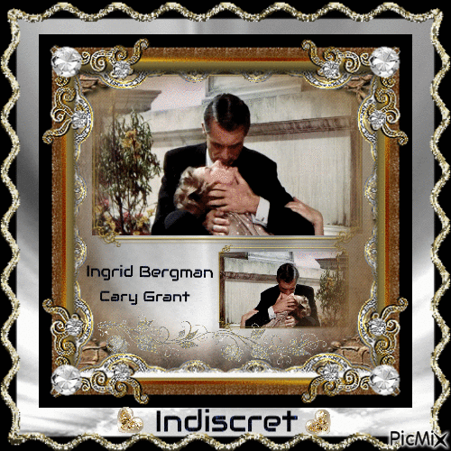 Ingrid Bergman & Cary Grant - 免费动画 GIF