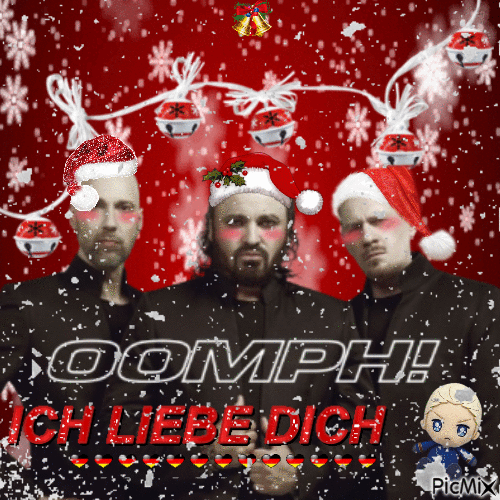 OOMPH! but christmas - Бесплатный анимированный гифка