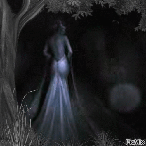 LADY IN THE NIGHT - Free animated GIF