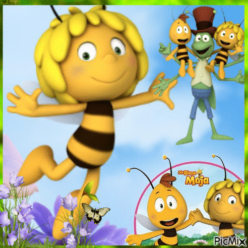 Maya l'abeille - 無料のアニメーション GIF