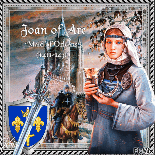 Jeanne d'Arc - Free animated GIF