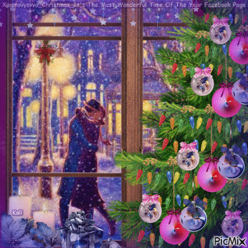 Christmas romance - Δωρεάν κινούμενο GIF