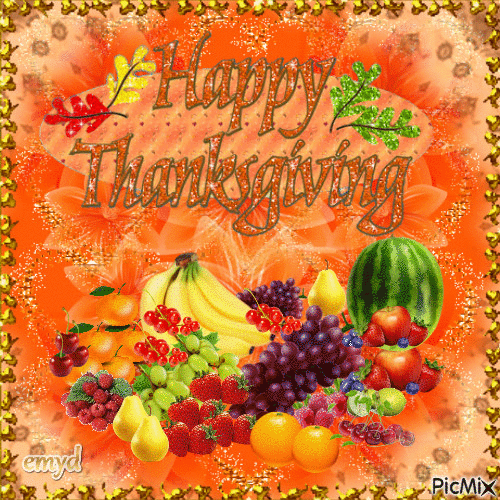 Happy thanksgiving! - Free animated GIF