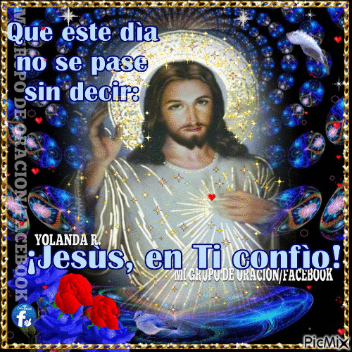 JESUS EN TI CONFIO - Δωρεάν κινούμενο GIF